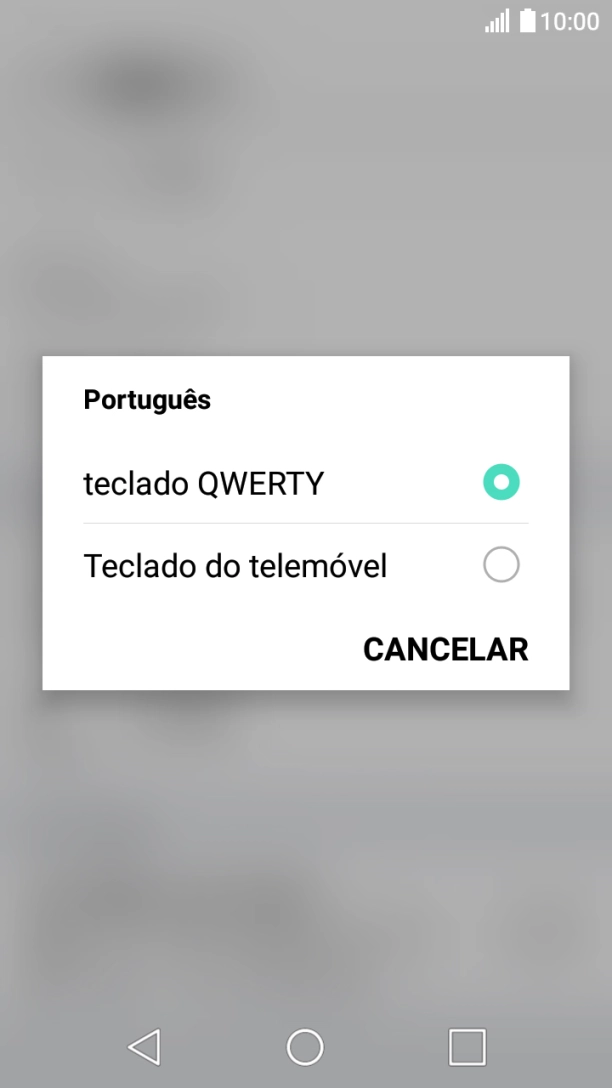 Prima teclado QWERTY.