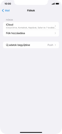 Válaszd a Fiók hozzáadása lehetőséget.