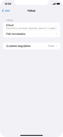 Válaszd a Fiók hozzáadása lehetőséget.