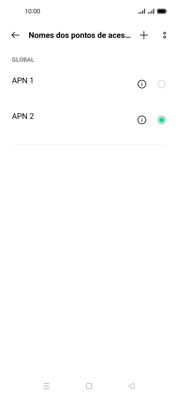 Prima a tecla de início para terminar e voltar ao ecrã inicial.