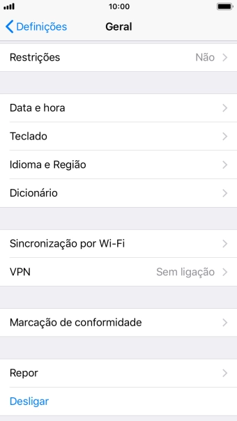 Prima Data e hora.