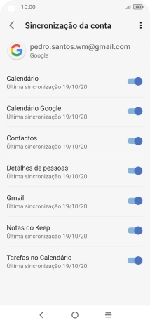 Prima a tecla de início para terminar e voltar ao ecrã inicial.
