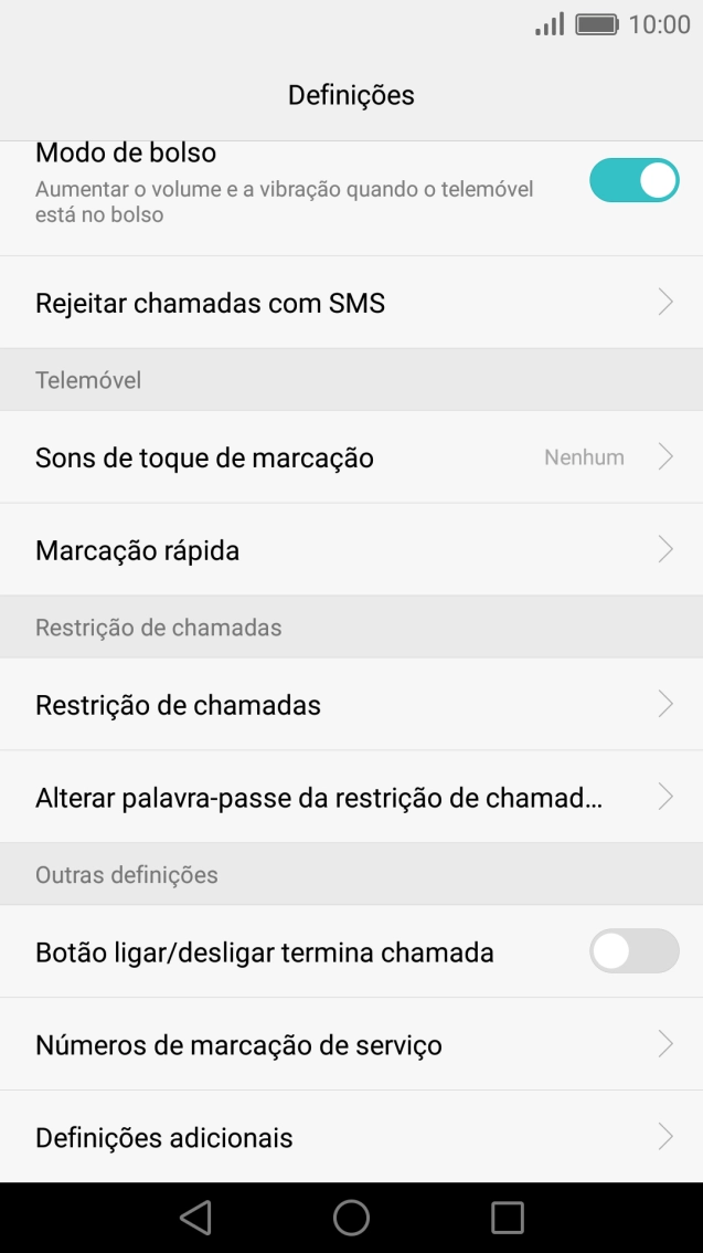 Prima Definições adicionais.