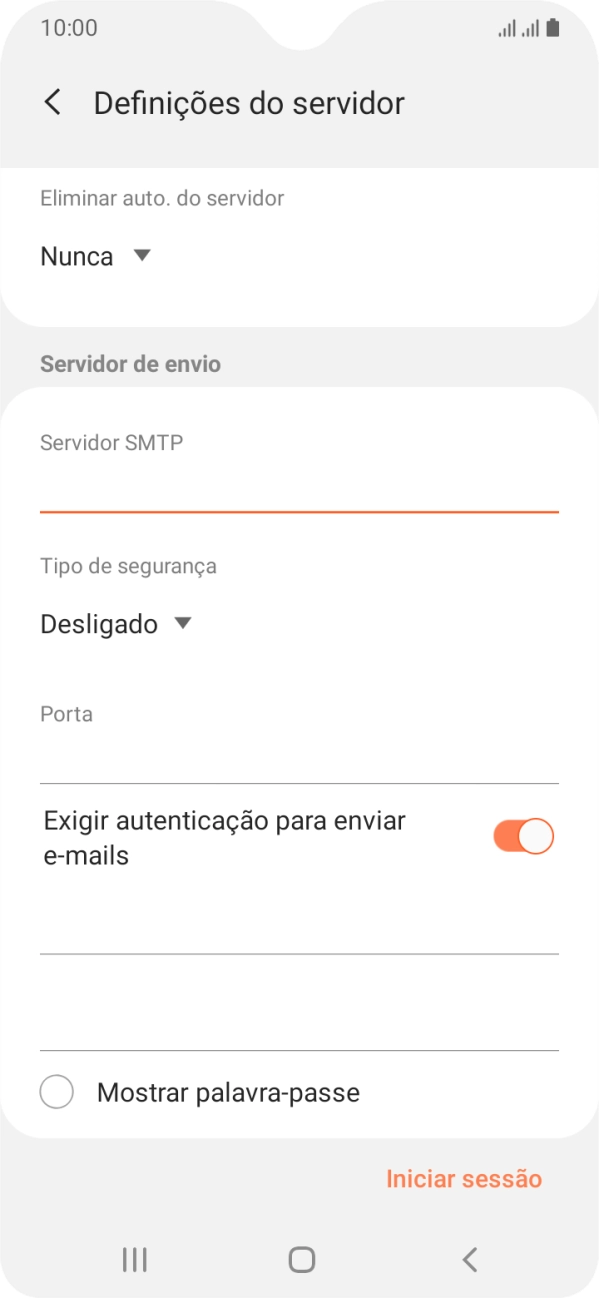Prima a lista suspensa sob 