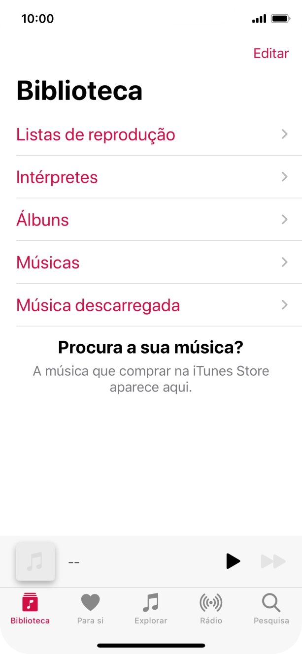 Prima Listas de reprodução.