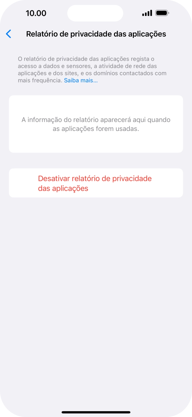 Para voltar ao ecrã inicial, deslize o dedo de baixo para cima a partir da base do ecrã.