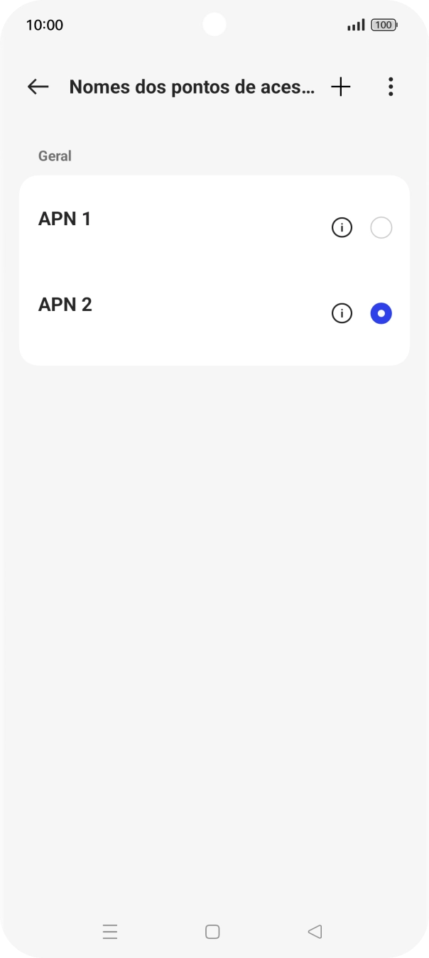Prima a tecla de início para terminar e voltar ao ecrã inicial.