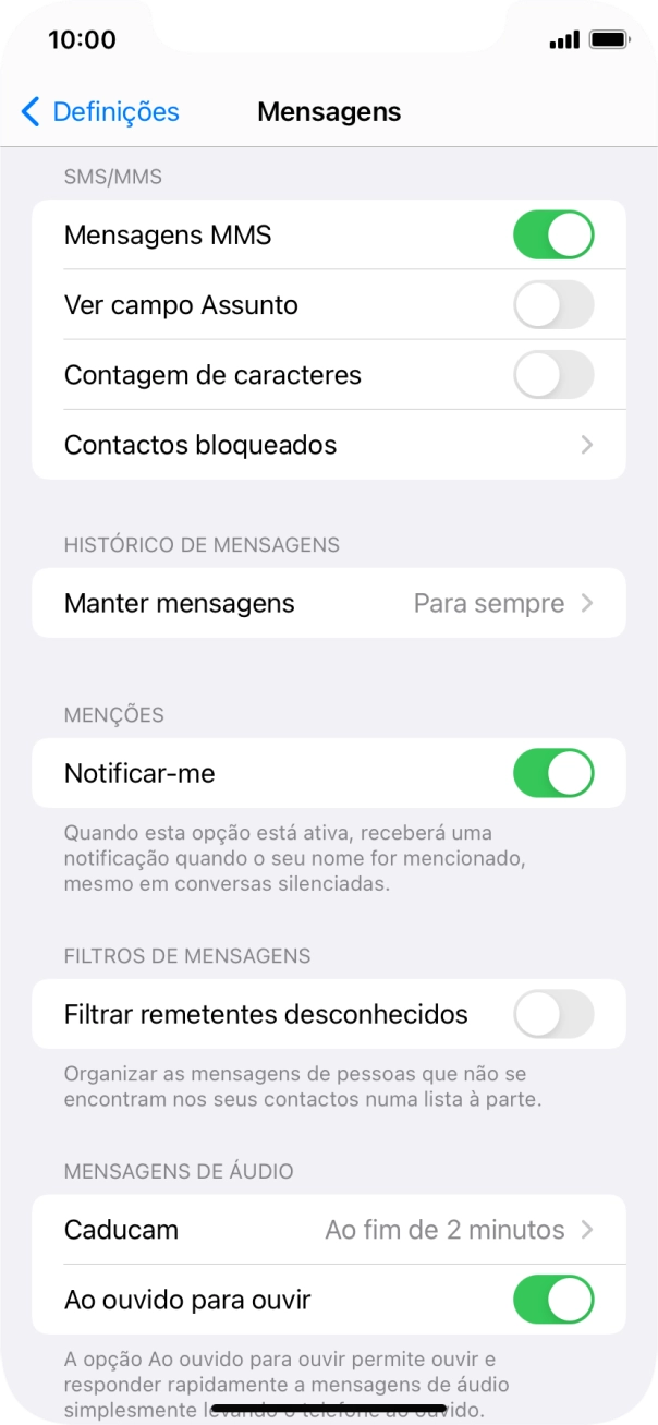 Para voltar ao ecrã inicial, deslize o dedo de baixo para cima a partir da base do ecrã.