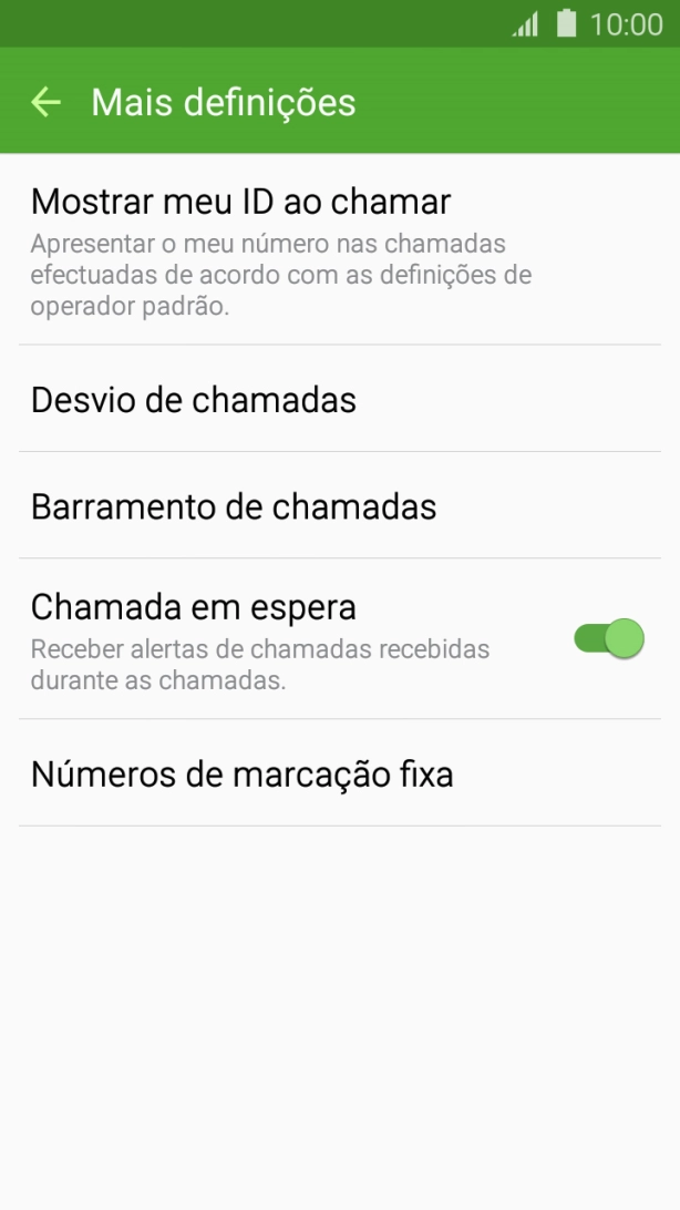 Prima Desvio de chamadas.