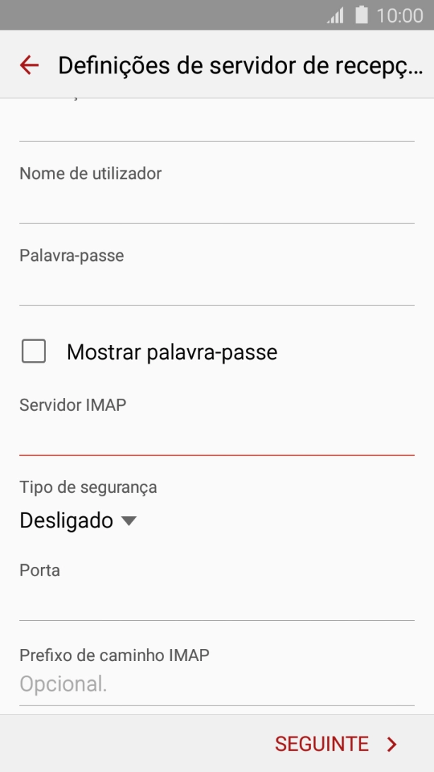 Prima a lista suspensa sob 