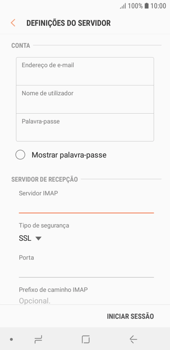 Prima a lista suspensa sob 