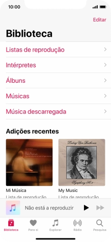 Prima Listas de reprodução.