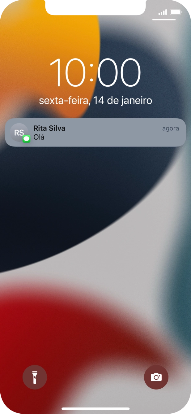 Prima a notificação pretendida e siga as indicações no ecrã para utilizar a função escolhida.