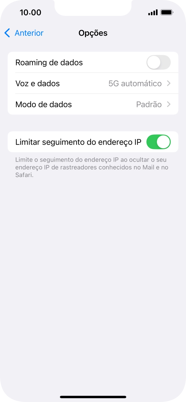 Prima Modo de dados.