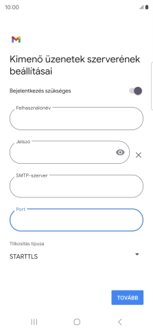 Nyisd le a „Titkosítás típusa” alatt legördülő menüt.