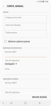 Prima a lista suspensa sob 