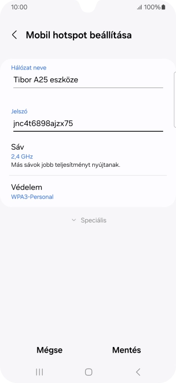 Válaszd a Mentés lehetőséget.