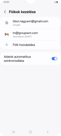 A befejezéshez, és ahhoz, hogy visszatérhess a főképernyőhöz, nyomd meg a főgombot.