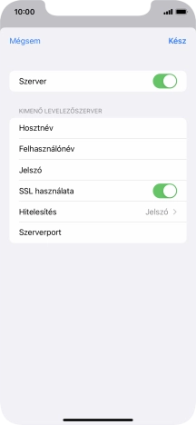 Kattints az „SSL használata” melletti csúszkára a funkció kikapcsolásához.