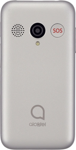 Imagen 2: Vista posterior del Alcatel 3085 - Black