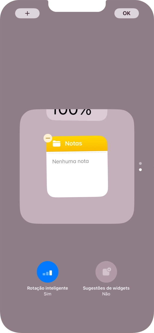 Prima Rotação inteligente para ativar ou desativar a função.