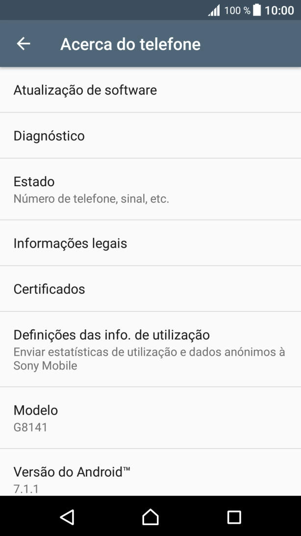 Prima Atualização de software. Se existir uma nova versão de software disponível, será agora indicado no ecrã. Siga as indicações no ecrã para atualizar o software do telefone.