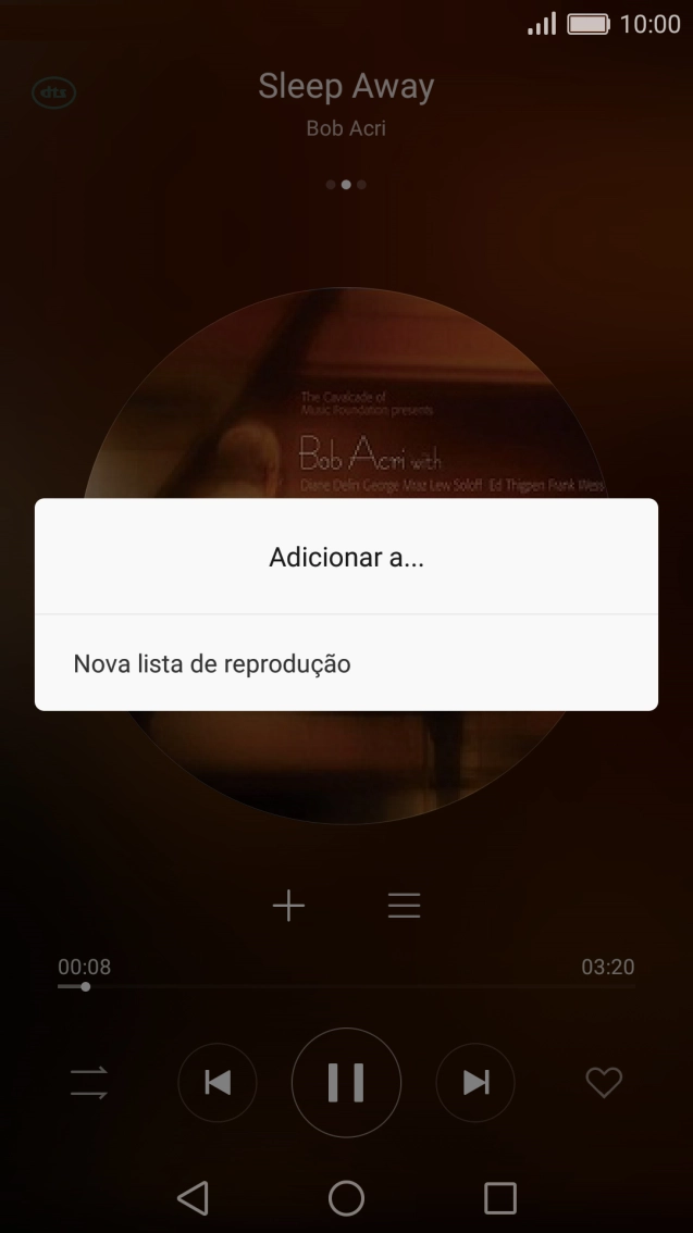 Prima Nova lista de reprodução.