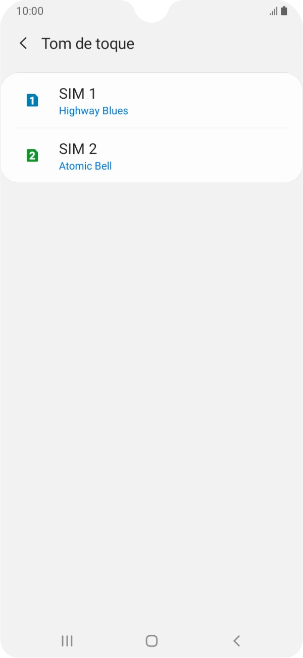 Prima a tecla de início para terminar e voltar ao ecrã inicial.