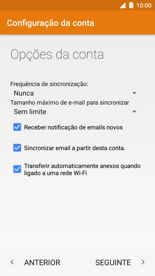 Prima a lista suspensa sob 