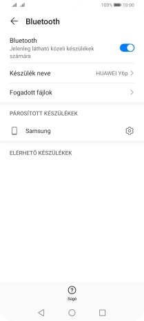 A befejezéshez, és ahhoz, hogy visszatérhess a főképernyőhöz, nyomd meg a főgombot.