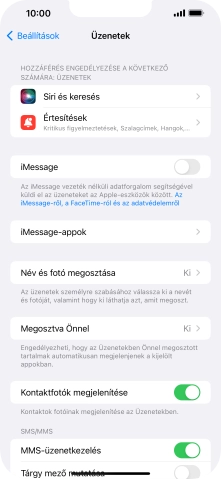 Húzd az ujjad felfelé a kijelző aljáról, hogy visszatérj a kezdőképernyőhöz.