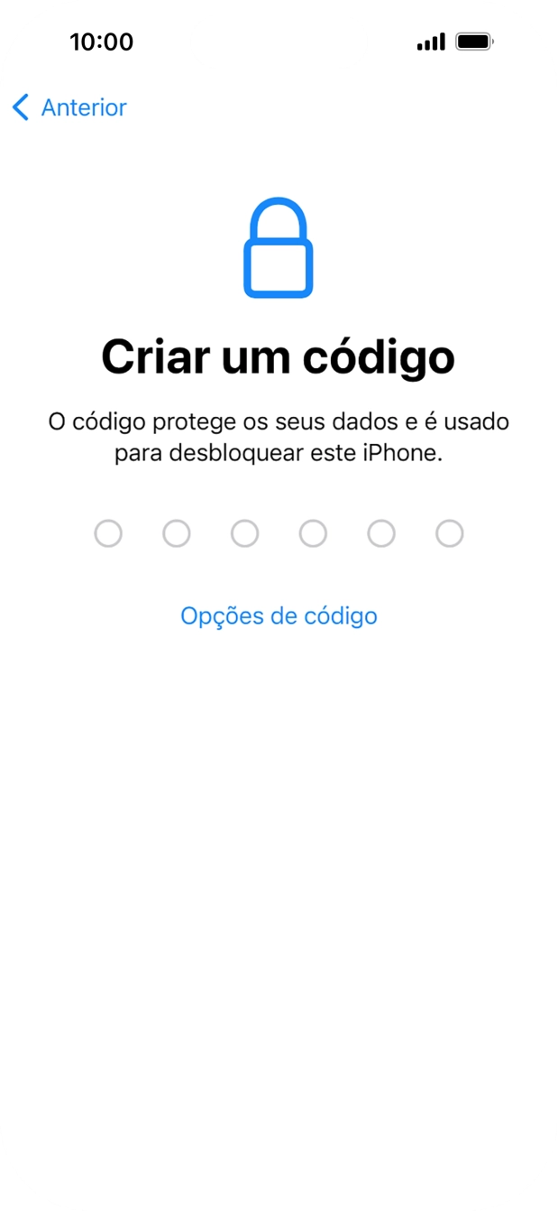 Prima Opções de código.