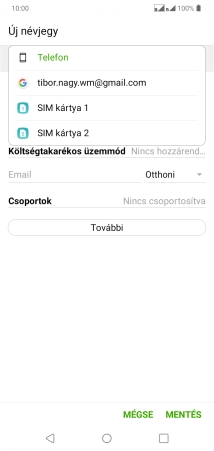 Válaszd a Telefon lehetőséget.