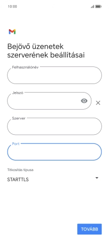 Nyisd le a „Titkosítás típusa” alatt legördülő menüt.