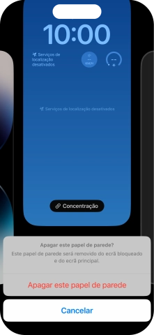 Prima Apagar este papel de parede.