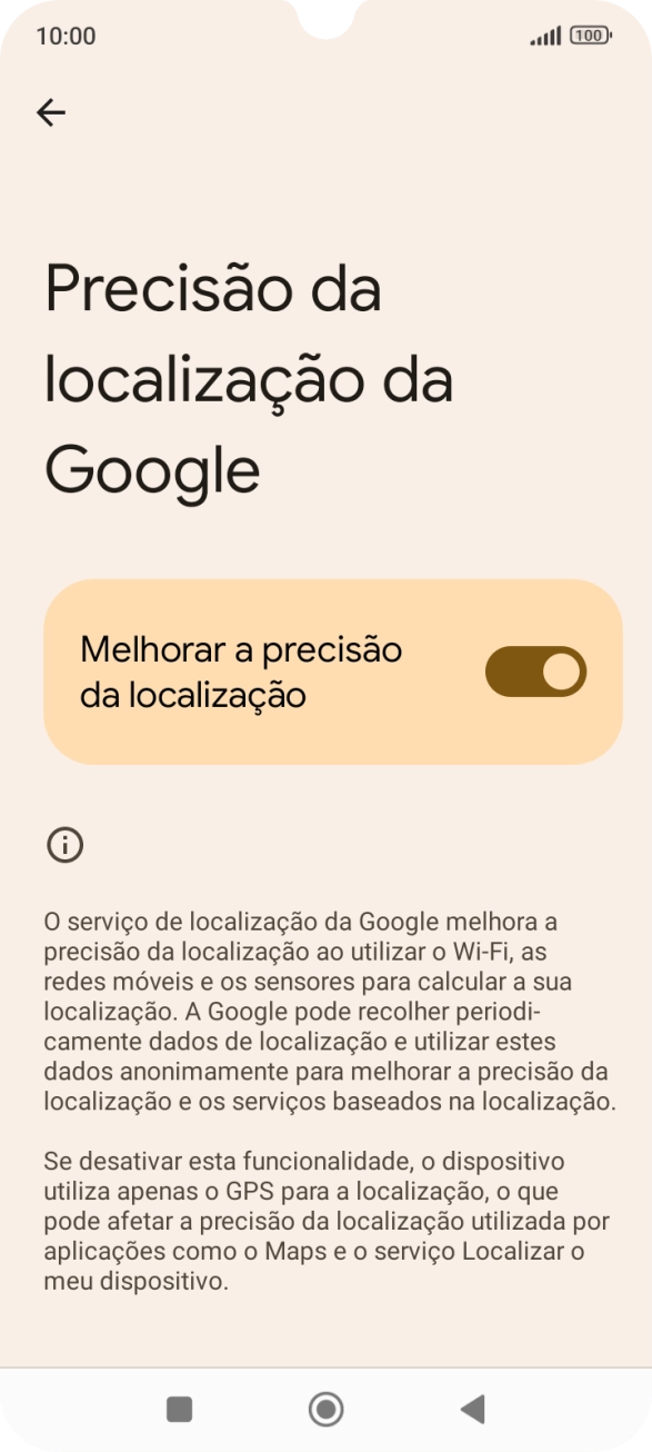 Se premir o indicador junto a 