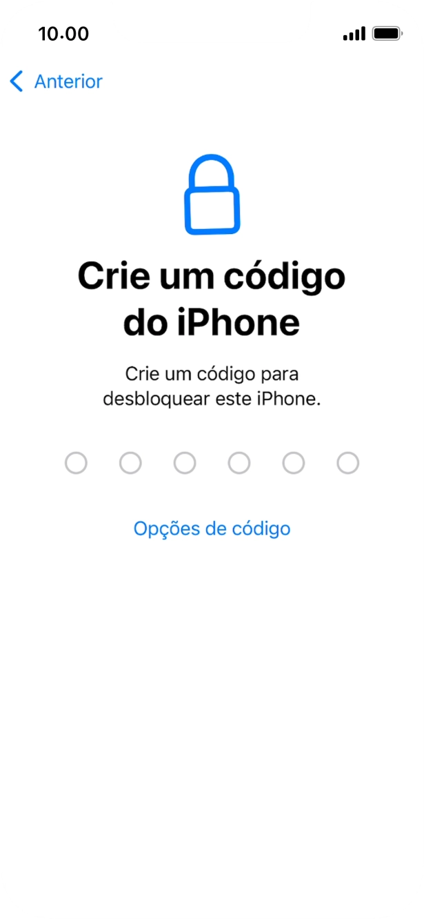 Prima Opções de código.