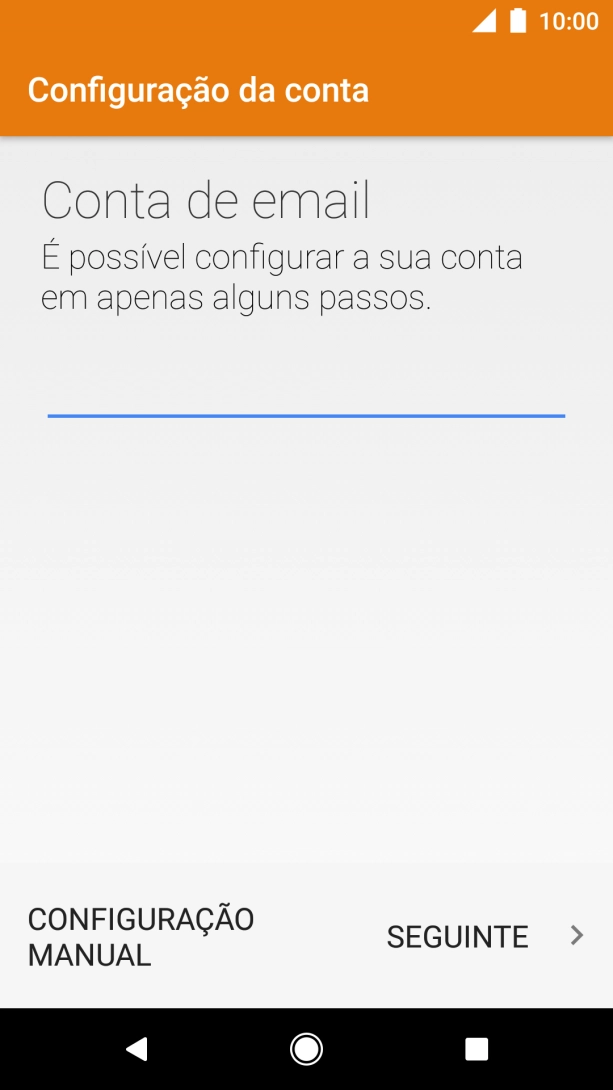 Prima CONFIGURAÇÃO MANUAL.