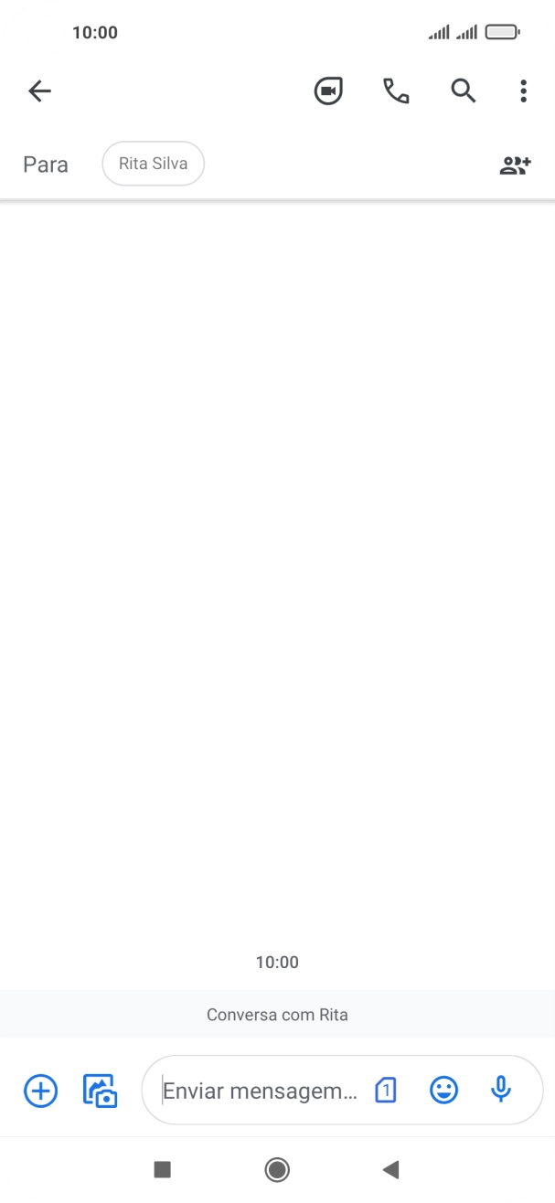 Prima o ícone de cartão SIM.