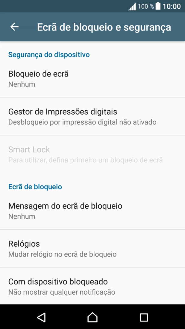 Prima a tecla de início para terminar e voltar ao ecrã inicial.