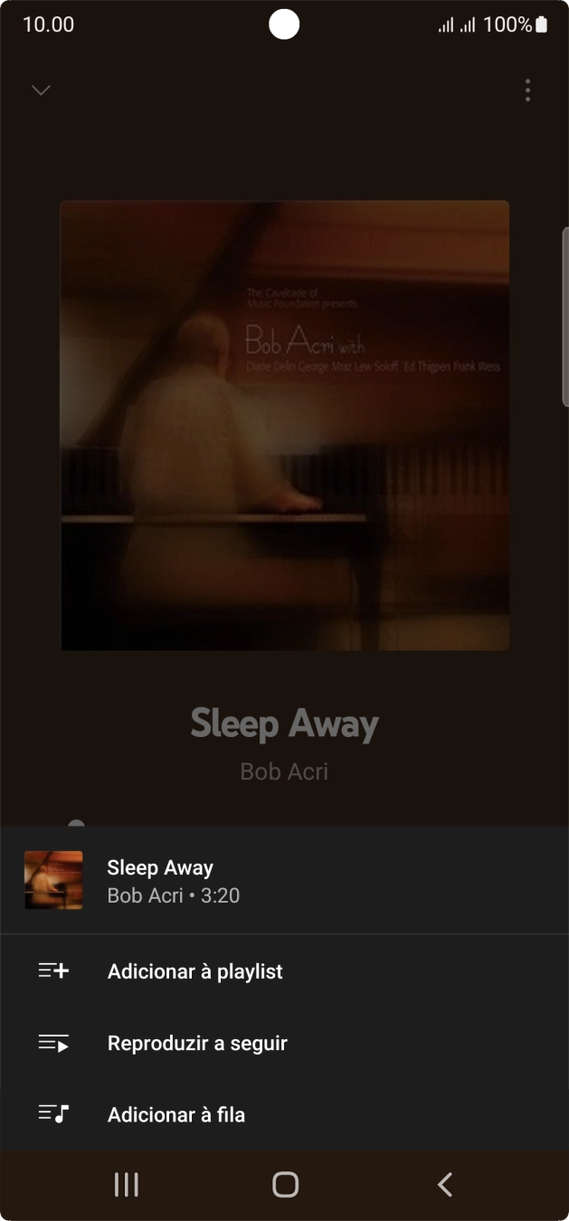 Prima Adicionar à playlist.