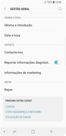 Prima Data e hora.