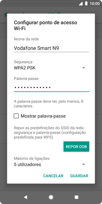Prima GUARDAR.