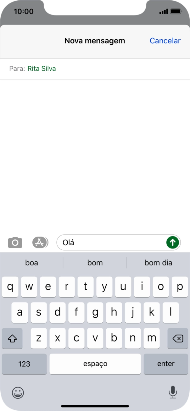 Prima o ícone de apps.