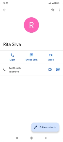 Prima a tecla de início para terminar e voltar ao ecrã inicial.