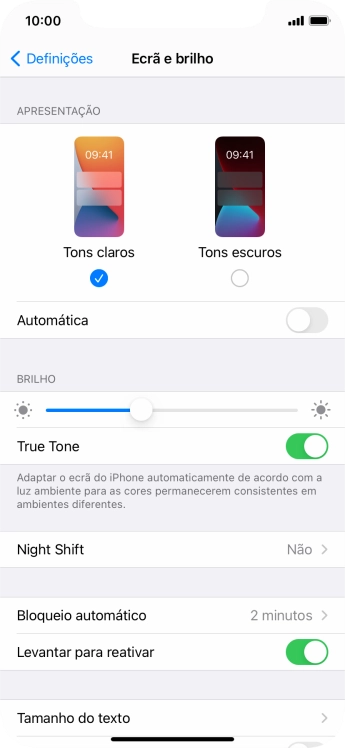 Prima Tons escuros.