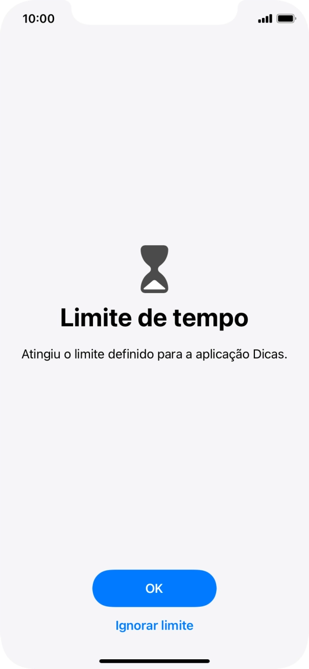 Prima Ignorar limite.