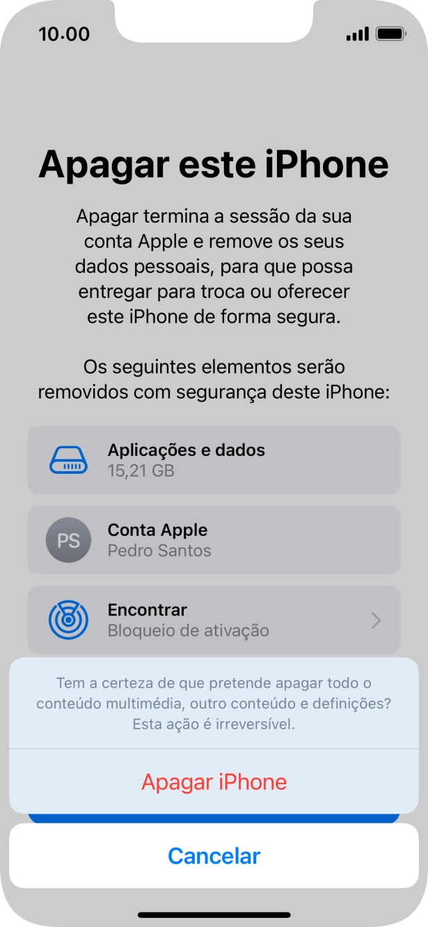 Prima Apagar iPhone.