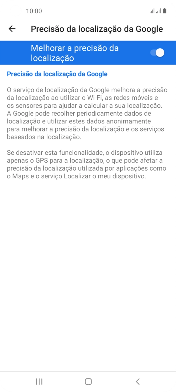 Se premir o indicador junto a 