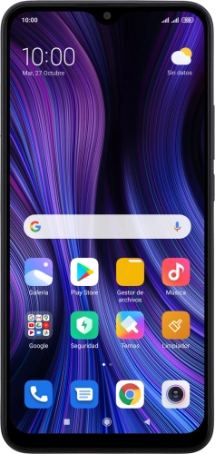 Imagen 1: Vista frontal del Xiaomi Redmi 9 - Black